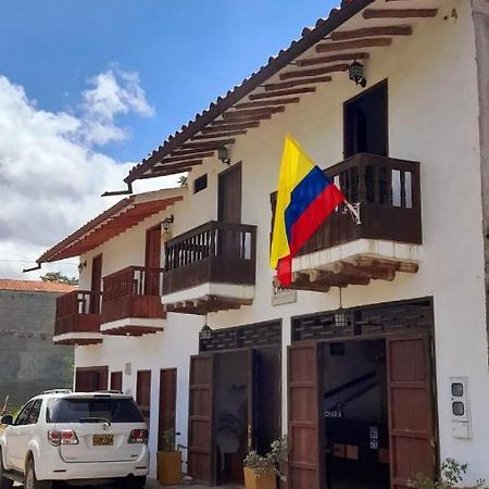 Casona Chara Hotel Barichara Exterior foto