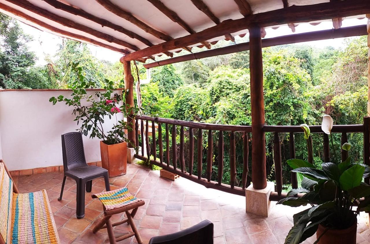 Casona Chara Hotel Barichara Exterior foto