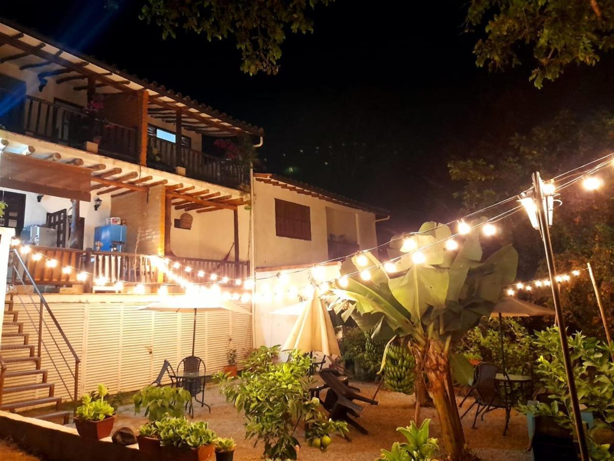 Casona Chara Hotel Barichara Exterior foto