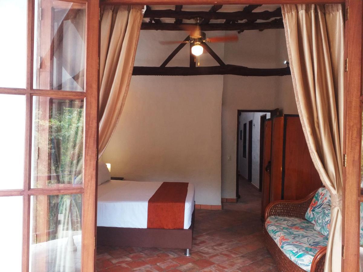 Casona Chara Hotel Barichara Exterior foto